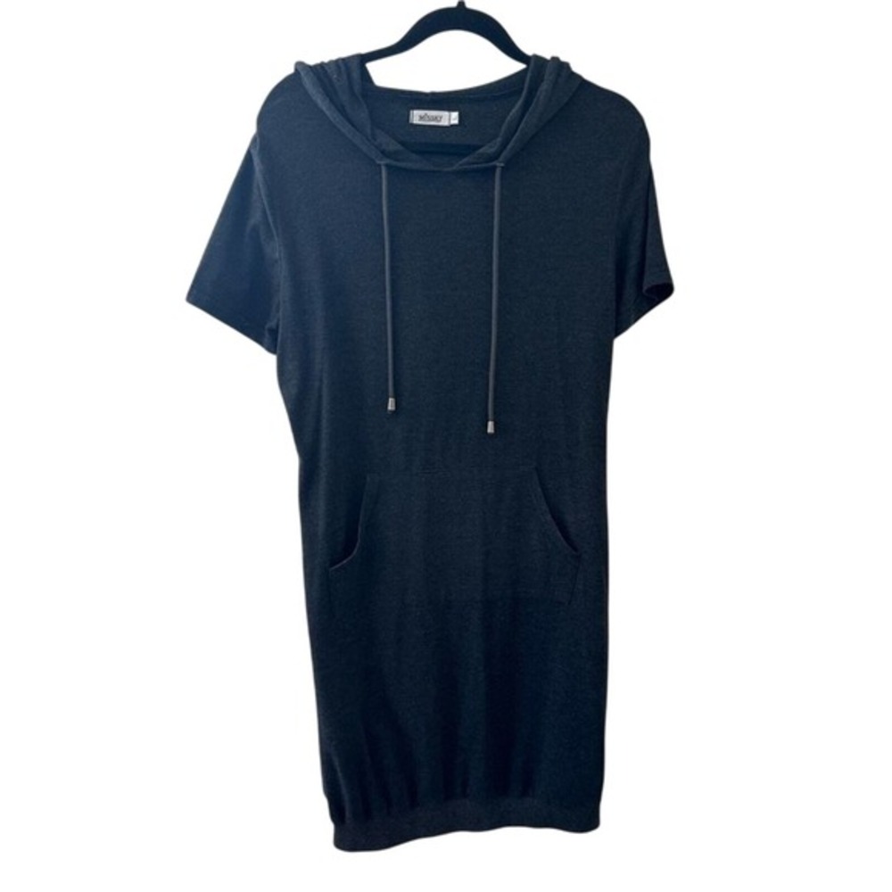 Missky Dark Gray Hoodie Sweatshirt‎ Dress Women's Large Casual Pullover